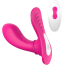 Вібратор кліторальний і точки G Vibes Of Love Remote Panty G, рожевий - Фото №1