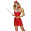 Костюм медсестры JSY Costume 4962, красный: платье + головной убор - Фото №1