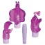 Набор из 4 предметов Wild Trio Purple, фиолетовый - Фото №0