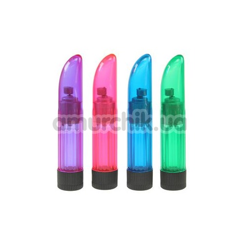 Мини-вибратор Lady Finger Crystal Clear, фиолетовый