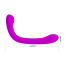 Вібратор з вакуумним стимулятором Pretty Love Alex, фіолетовий - Фото №5