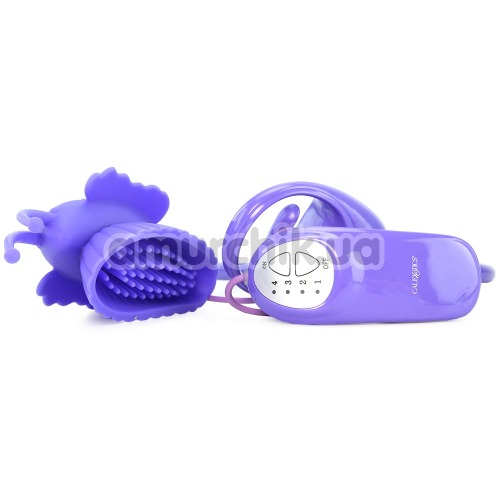 Вакуумная помпа для клитора Advanced Butterfly Clitoral Pump, фиолетовая