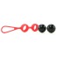 Вагинальные шарики Scarlet Couture Glass Duo Balls, красные - Фото №5