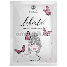 Зволожувальна інтимна олія Secret Play Liberte для жінок, 4 мл - Фото №1