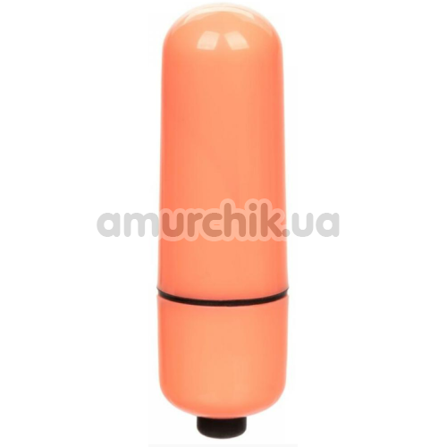 Клиторальный вибратор 3-Speed Bullet, оранжевый - Фото №1