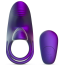 Виброкольцо для члена Hueman Infinity Ignite, фиолетовое - Фото №2