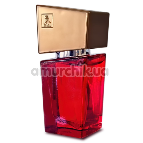 Духи с феромонами Shiatsu Pheromone Fragrance Women Red для женщин, 15 мл