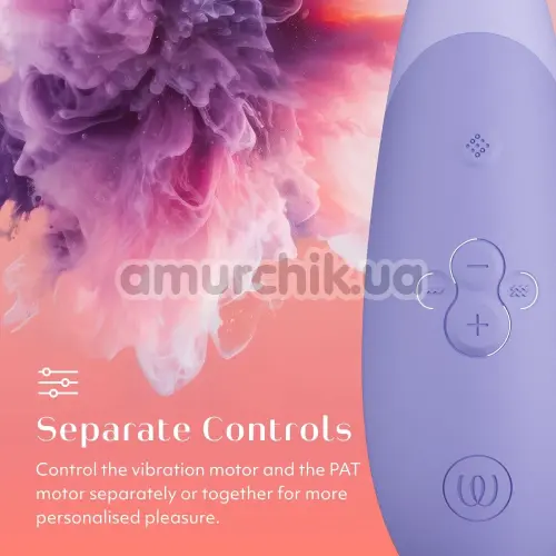 Симулятор орального секса для женщин Womanizer Enhance, фиолетовый