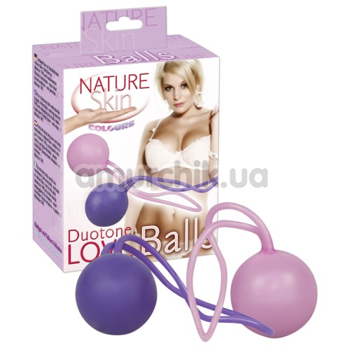 Вагінальні кульки Nature Skin Duotone Balls