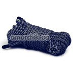 Веревка Bondage Couture Rope 7.6m, синяя - Фото №1