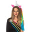Обруч единорога Leg Avenue Magical Unicorn Headband with Rainbow Wig Mane, радужный - Фото №0