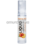 Лубрикант з ефектом вібрації Amoreane Med Liquid Vibrator Peach - персик, 10 мл - Фото №1
