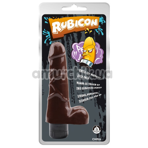 Вибратор Rubicon Verve Vibe Cock, коричневый