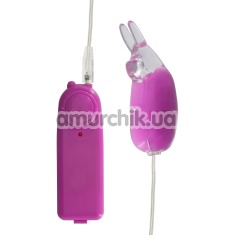 Клиторальный вибратор Funky Bunny Vibrette, фиолетовый - Фото №1