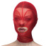 Маска Feral Feelings Hearts Mask - відкритий рот, червона - Фото №0
