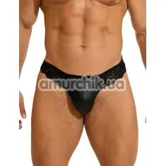 Трусы мужские Star Night Men's Thong MP289, черные - Фото №1