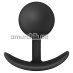 Анальная пробка Luxe Wearable Vibra Plug, черная - Фото №1
