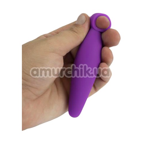 Анальна пробка Climax Anal Finger Plug, фіолетова