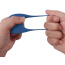 Віброкільце для члена з електростимуляцією FoxShow Silicone Vibrating Ring With Electro Stim, синє - Фото №6
