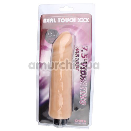 Вібратор Real Touch XXX No.06 7.5, тілесний