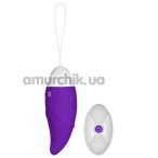 Виброяйцо Lovetoy IJoy Rechargeable Remote Control Egg, фиолетовое - Фото №1