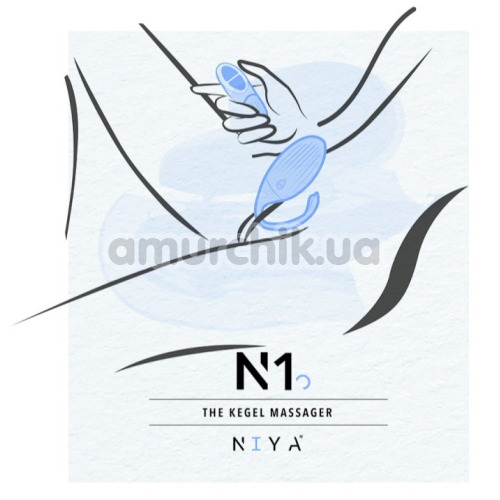 Виброяйцо Niya N1, фиолетовое