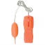 Виброяйцо Glo-Glo a Go-Go Flicker Tip Vibrating Bullet Radioactive Orange, оранжевое - Фото №0