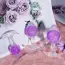 Анальна пробка Liebe Seele Crystal Icecream-Shaped Anal Plug Medium, фіолетова - Фото №5
