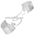 Наручники Bijoux Indiscrets Desir Metallique Handcuffs, серебряные - Фото №1