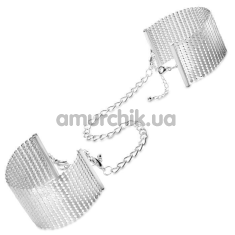 Наручники Bijoux Indiscrets Desir Metallique Handcuffs, срібні - Фото №1