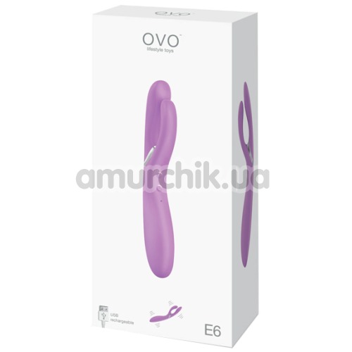 Вібратор OVO E6, рожевий