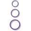 Набор эрекционных колец Trinal Fantasy, фиолетовый - Фото №1