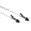 Зажимы для сосков Easy Toys Nipple Clamps 32 cm Chain, серебряные - Фото №3