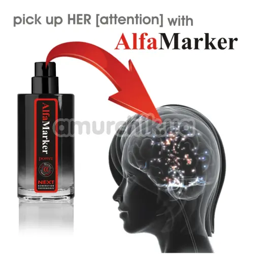 Духи с феромонами Alfamarker Power, 20 мл