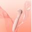 Симулятор орального сексу для жінок з вібрацією і підігрівом KissToy Polly Max, рожевий - Фото №16