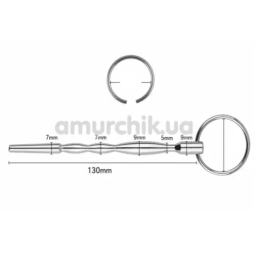 Уретральна вставка Alume LD-00-1M, срібна