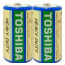 Батарейки Toshiba Heavy Duty C, 2 шт