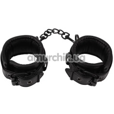 Фиксаторы для рук Fierce Euphoria Deluxe Wrist Restraint Cuffs, черные - Фото №1