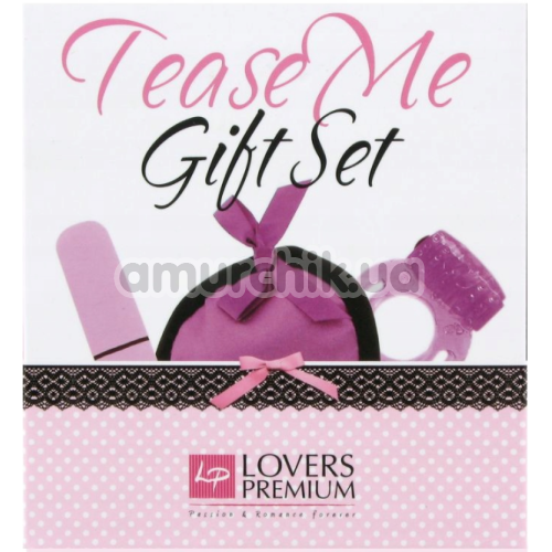 Набор секс игрушек Lovers Premium Tease Me Gift Set, фиолетовый