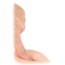 Фалоімітатор Nature Skin Large Bendable Dildo, тілесний - Фото №7