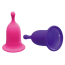 Набор из 2 менструальных чаш MyPeriod-Cup, розово-фиолетовый - Фото №1