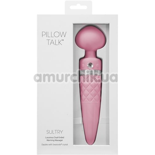 Універсальний масажер Pillow Talk Sultry, рожевий