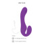 Безремневий страпон з вібрацією Xocoon Strapless Strap-On, фіолетовий - Фото №18