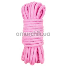 Веревка для бондажа DS Fetish 10 M, розовая - Фото №1