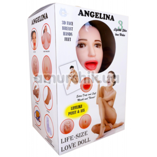 Секс-лялька з вібрацією Angelina