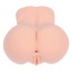 Искусственная вагина и анус с вибрацией Kokos Oknyeo Deluxe, телесная - Фото №4