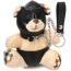 Брелок Master Series Hooded Teddy Bear Keychain - медвежонок, бежевый - Фото №0