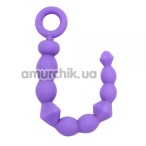 Анальная цепочка Fun Creation Bendy Beads, фиолетовая - Фото №1