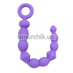 Анальний ланцюжок Fun Creation Bendy Beads, фіолетова - Фото №1