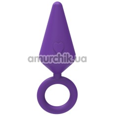 Анальна пробка MisSweet Candy Plug S, фіолетова - Фото №1